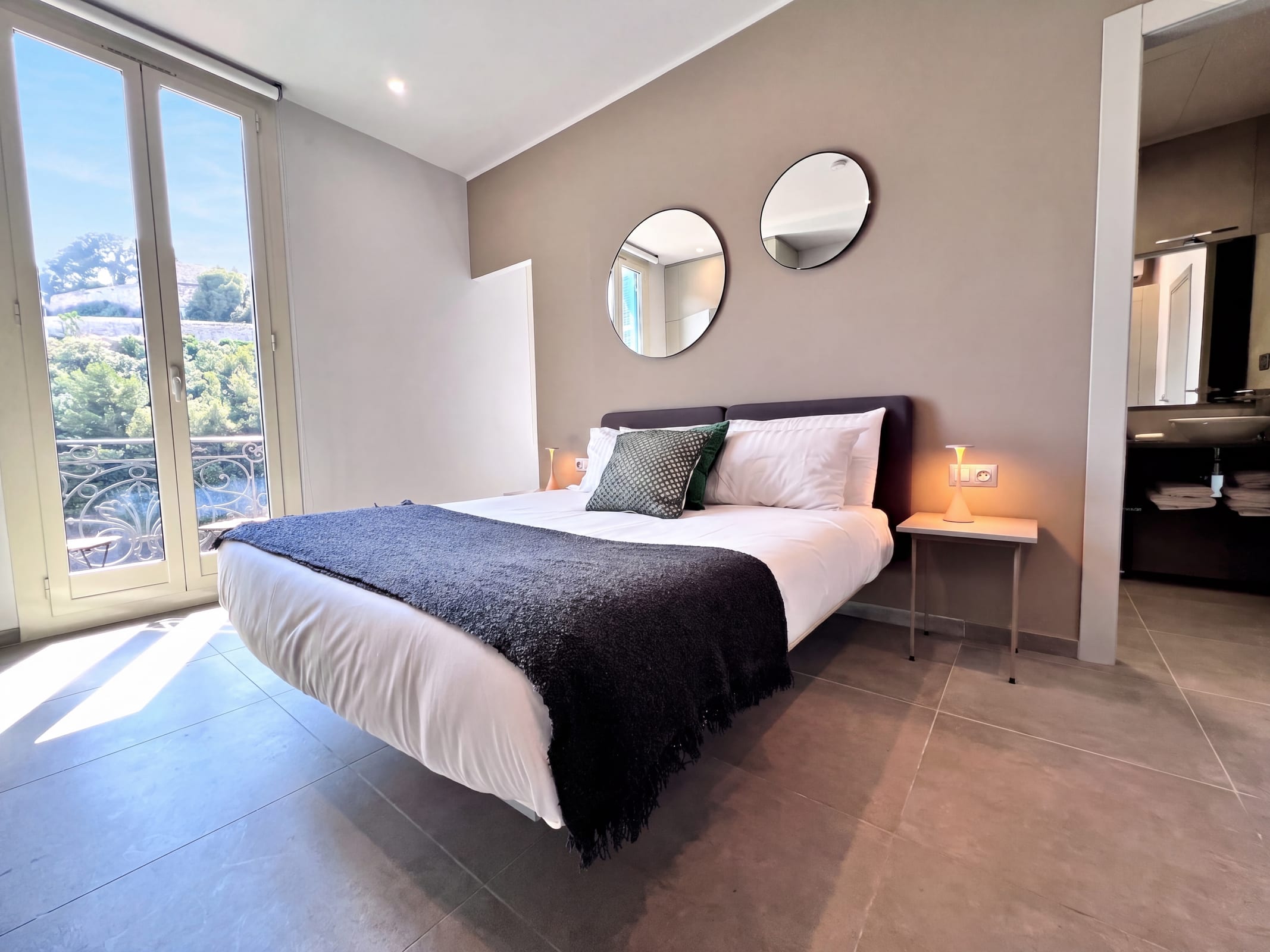 Superior Triple Studio on the upper floors of My Residence d'Azur
